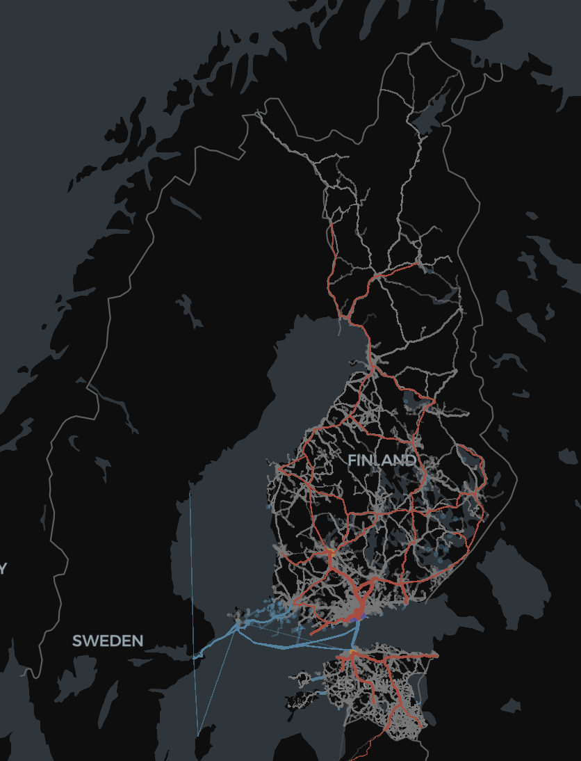 National transport network